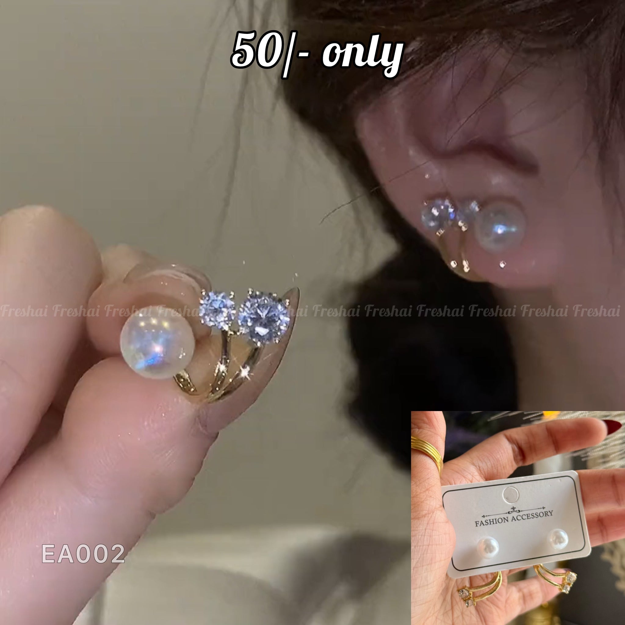 Pearl Front-Back Ear Jacket
