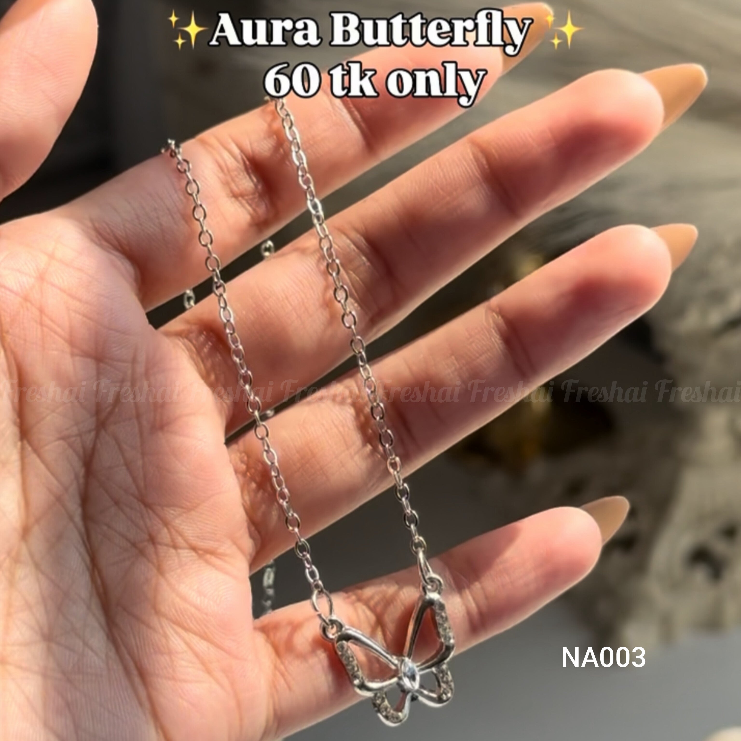 Aura  Butterfly Pendant