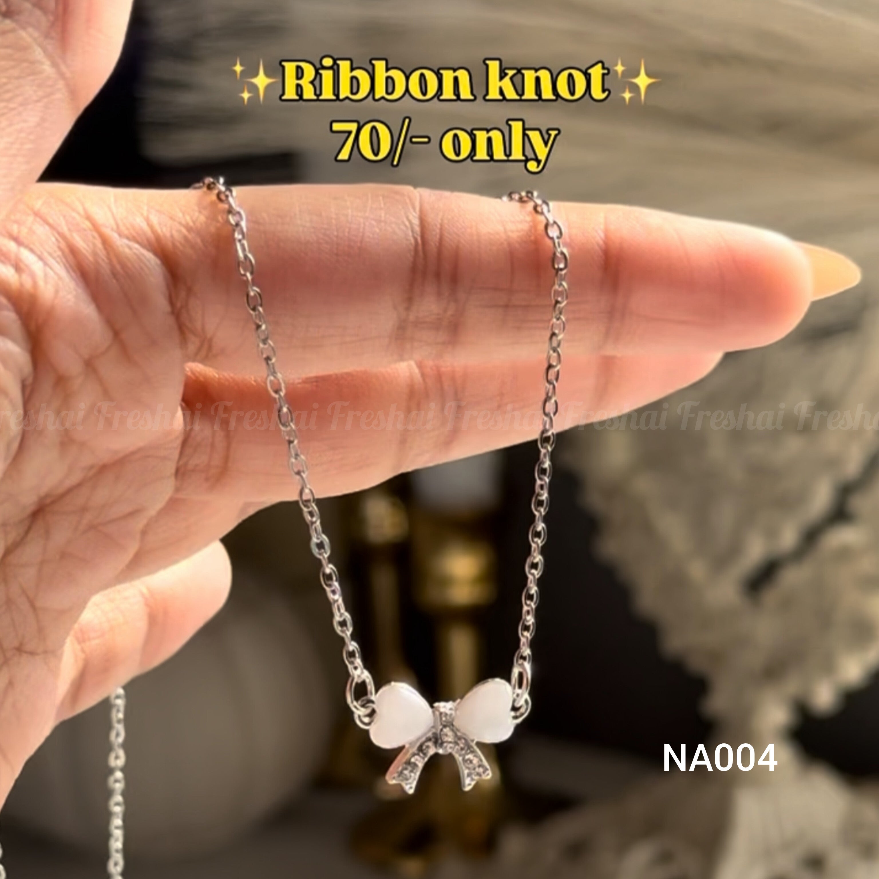 Ribbon Knot Pendant