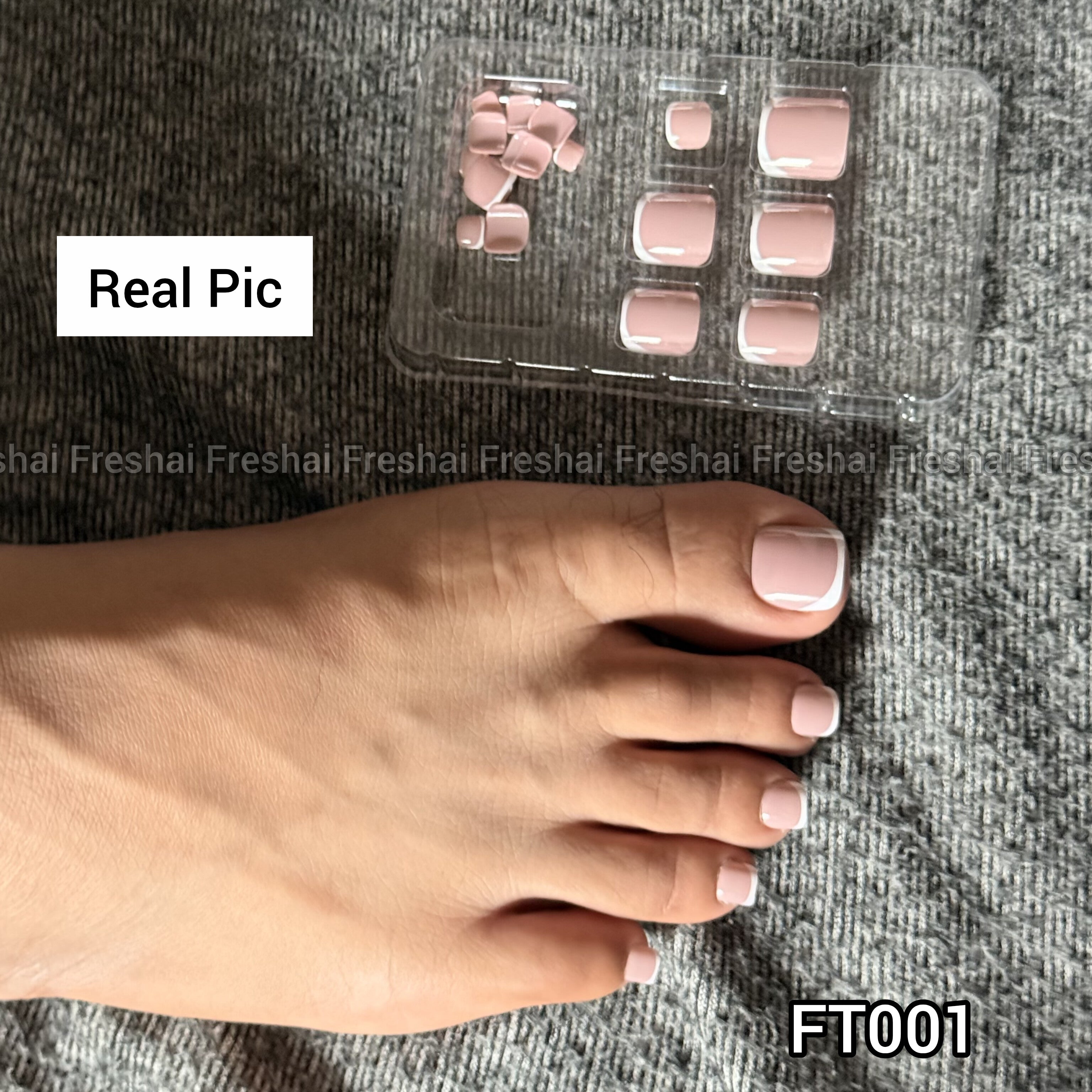 French Toe Nails