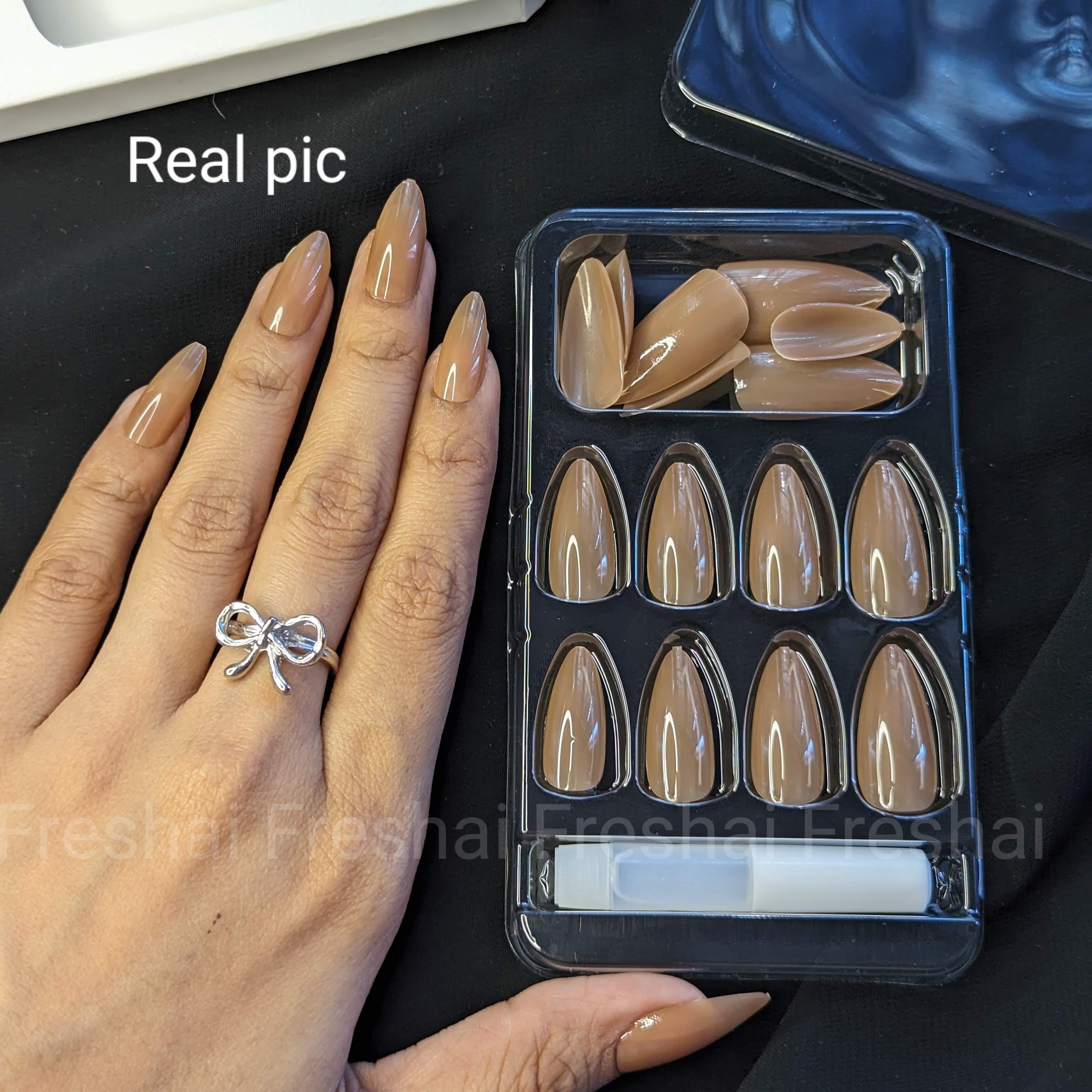 Classic Nude Press On Nails