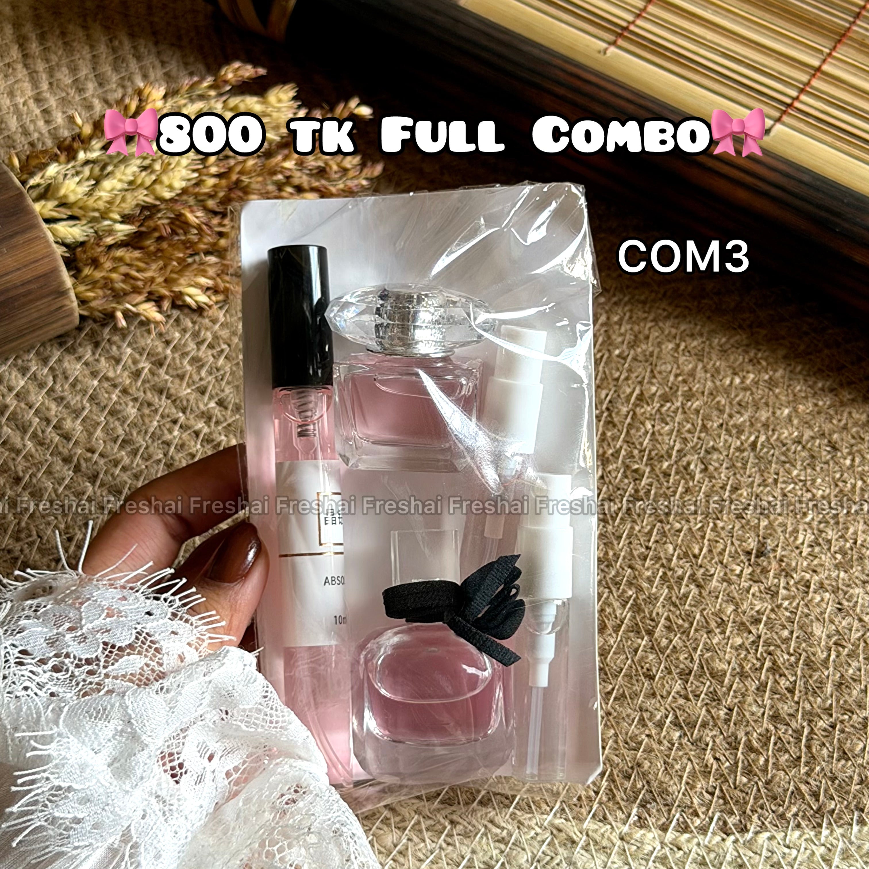 Classic Pink Fragrance Combo Set