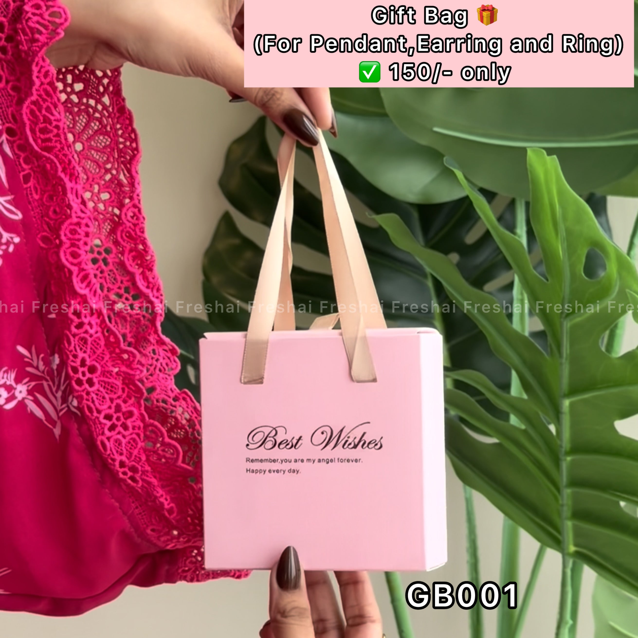Pink Best Wishes Gift Box