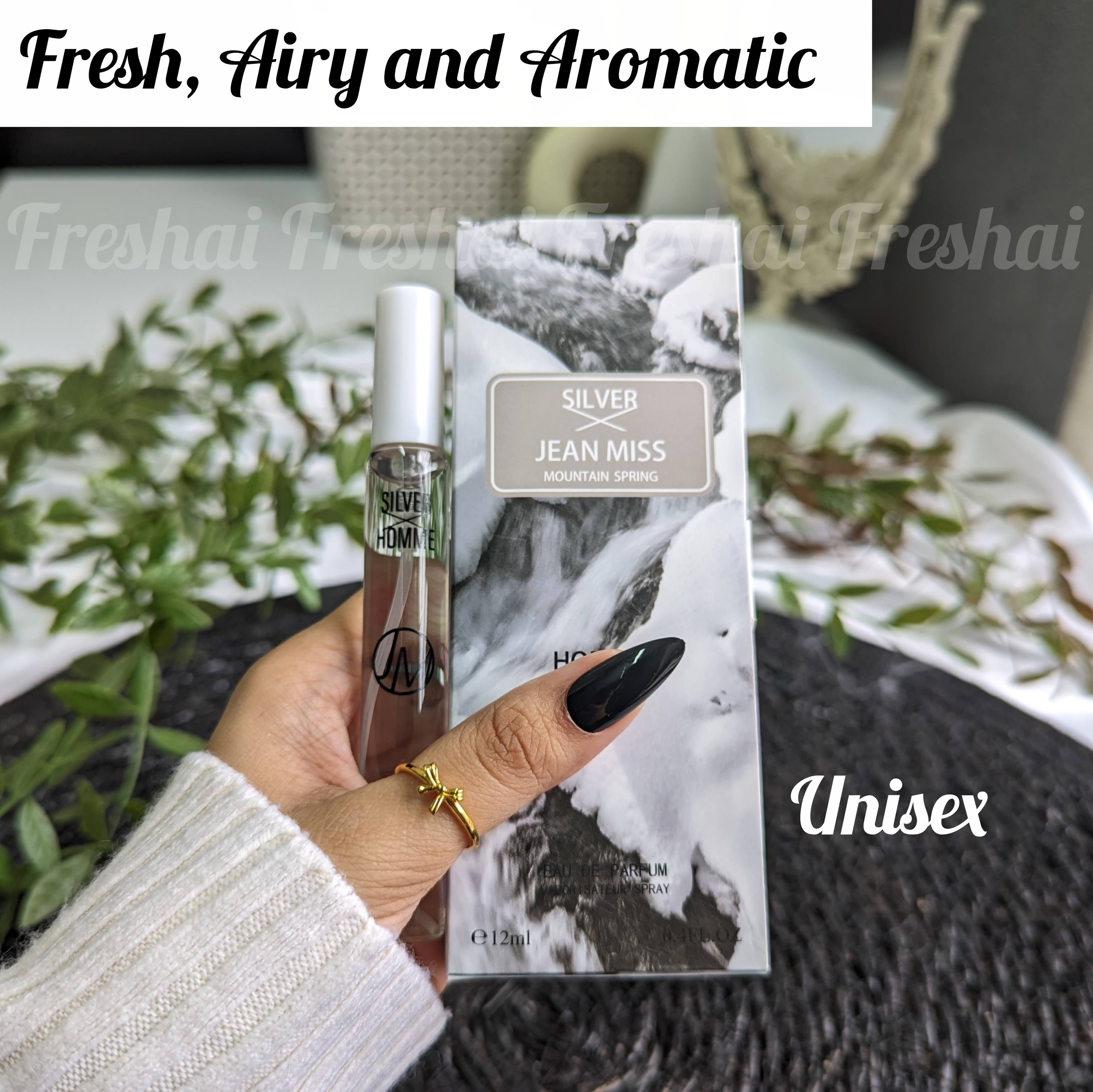 Silver Jean Miss Mountain Spring Unisex Perfume 12ml