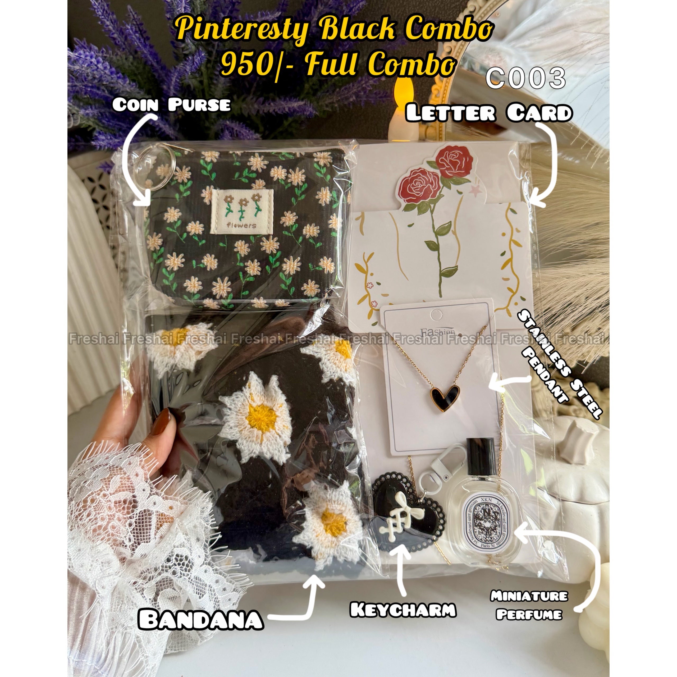 Pinteresty Black Combo Set