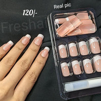 Classic French Nail Set