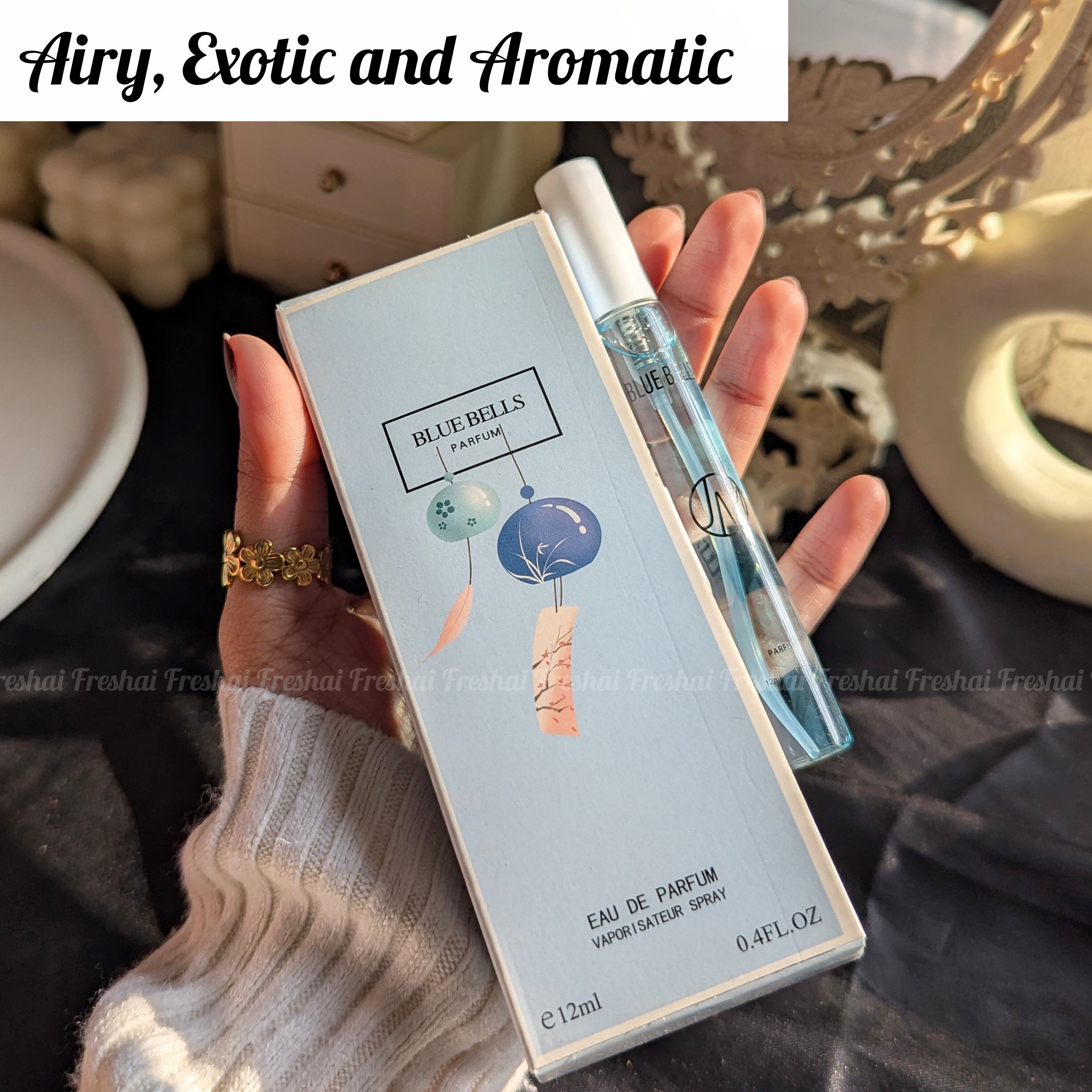 Bluebells Eau De Parfum – Airy, Exotic & Aromatic (12ml)
