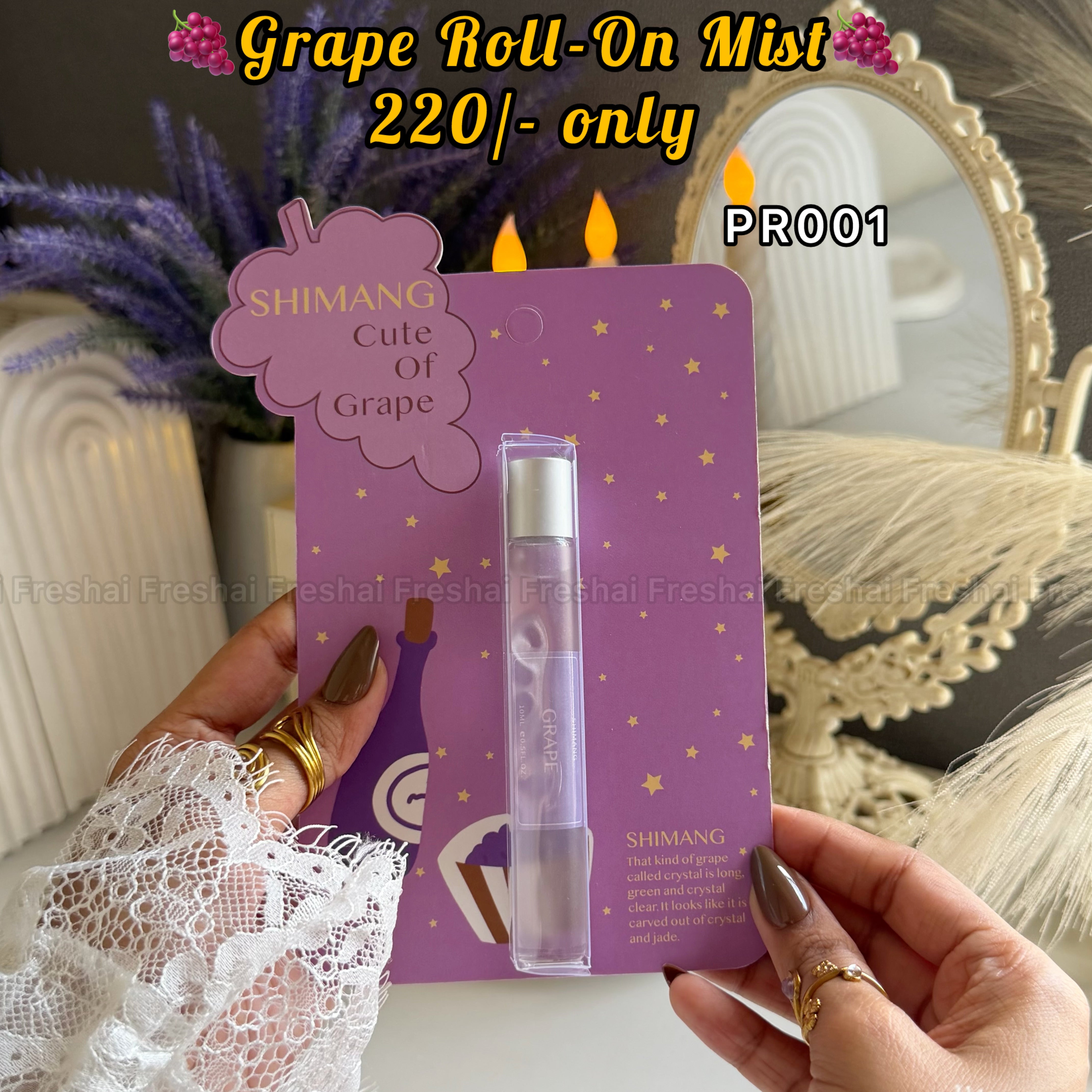 Grape Roll-On Mist (10ml)