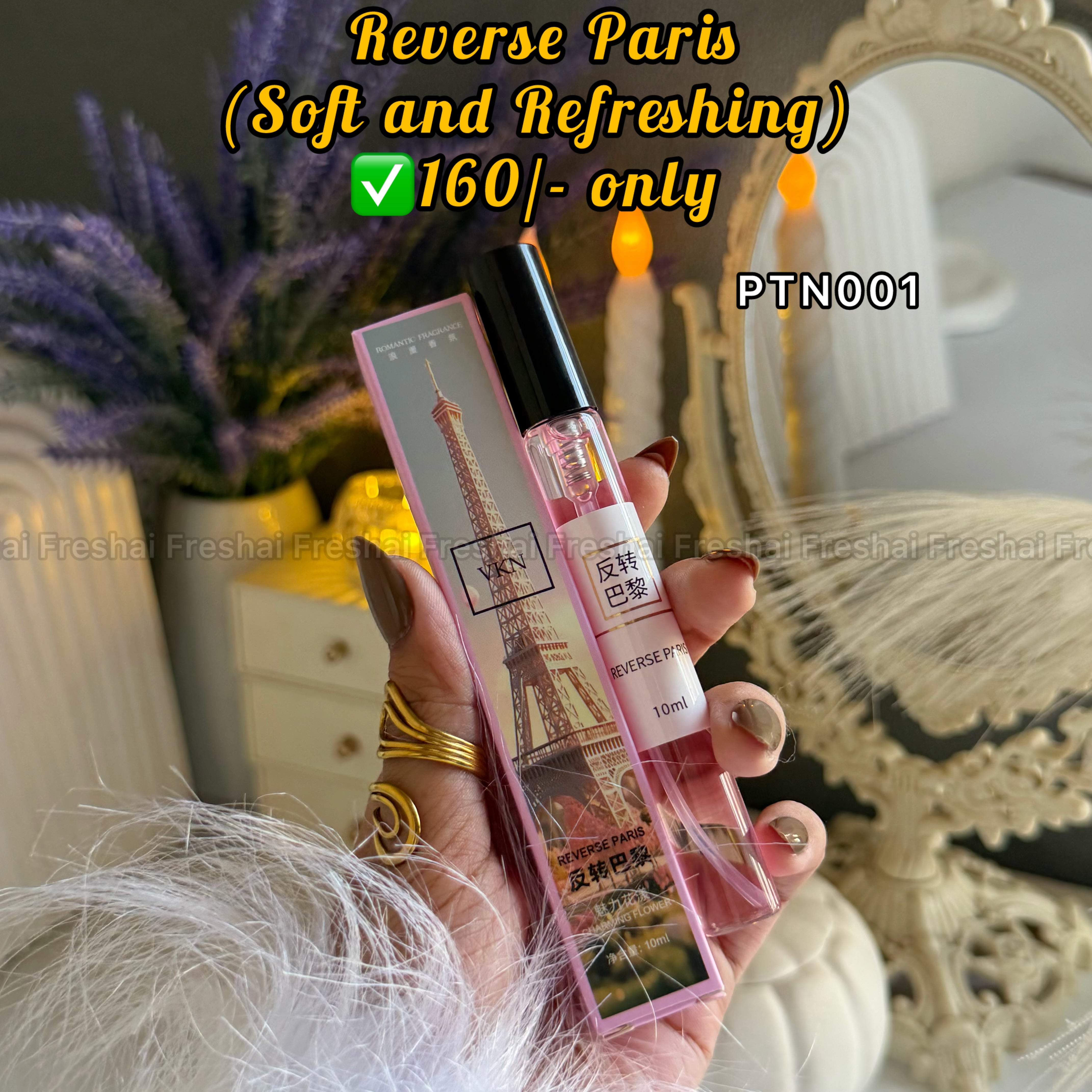 Reverse Paris Roll-On Mist (10ml) - Soft and Refreshing