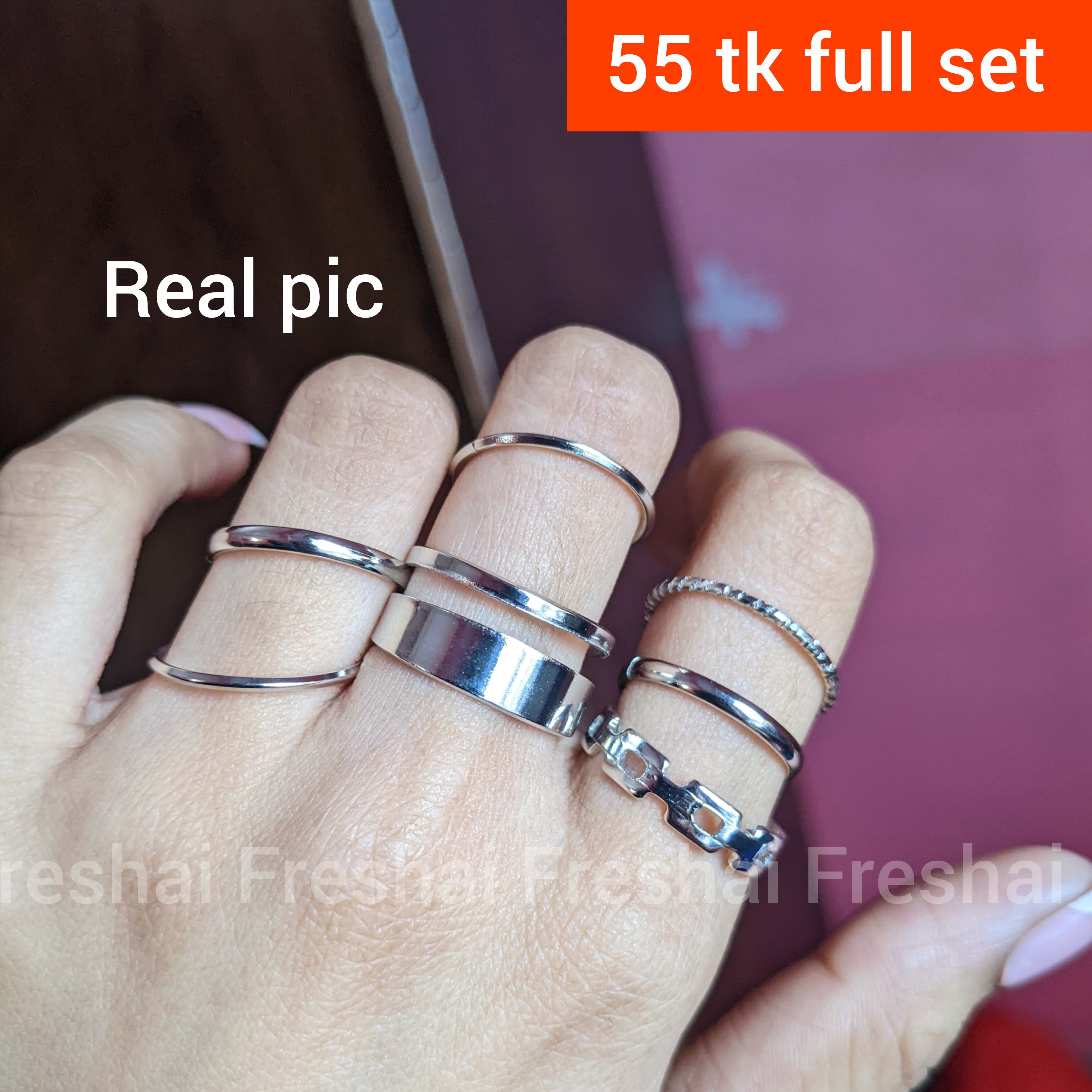 Minimalist Chain Link Ring
