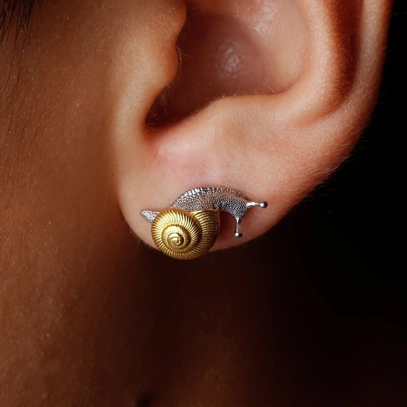 Snail Stud Earrings